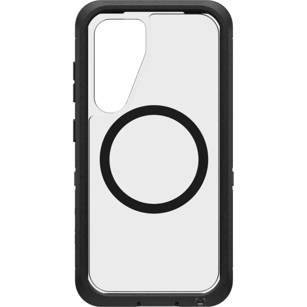 OtterBox Defender XT Mag Case-For Samsung Galaxy S25 - Dark Side-Black / Clear