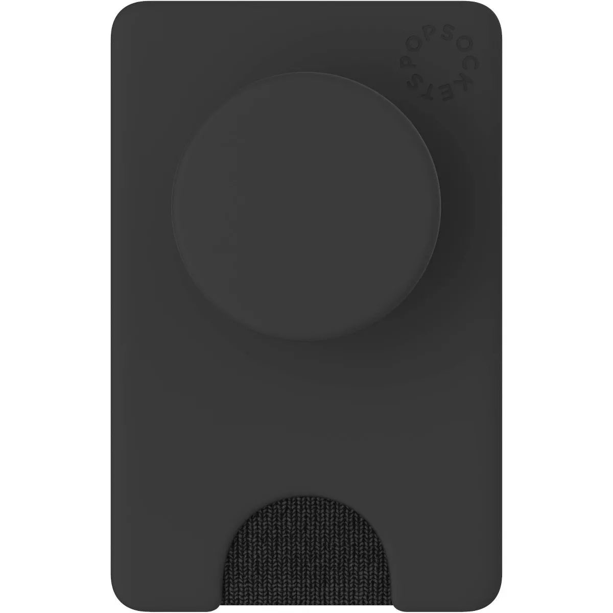 PopSockets Phone Wallet with Phone Card Holder- Black