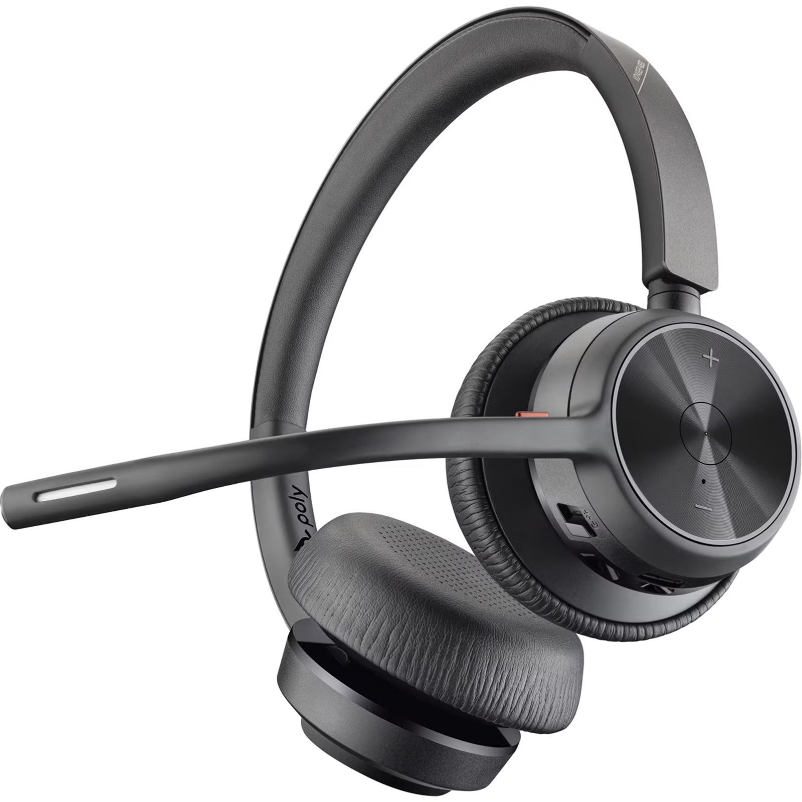 HP Poly Voyager UC 4320 Wireless, Over-the-head Stereo Headset - Black