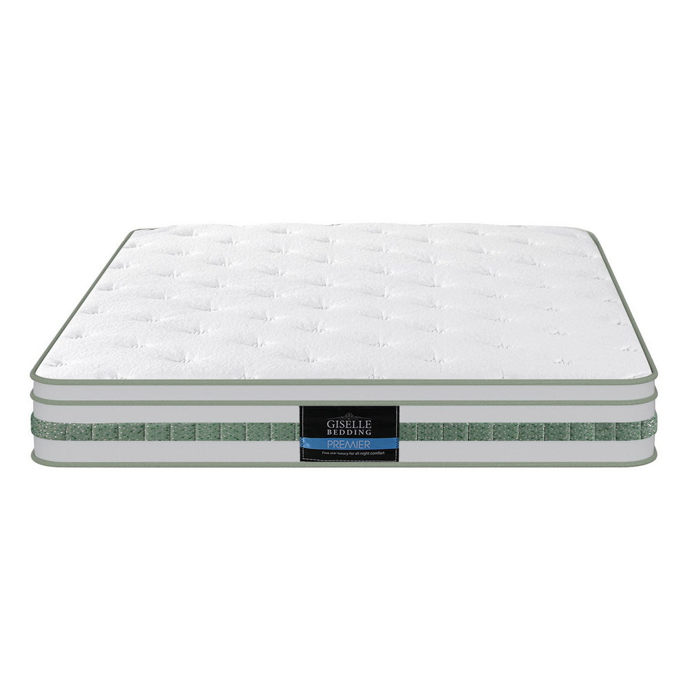 Giselle Mattress Double Green Tea Mattresses 20cm