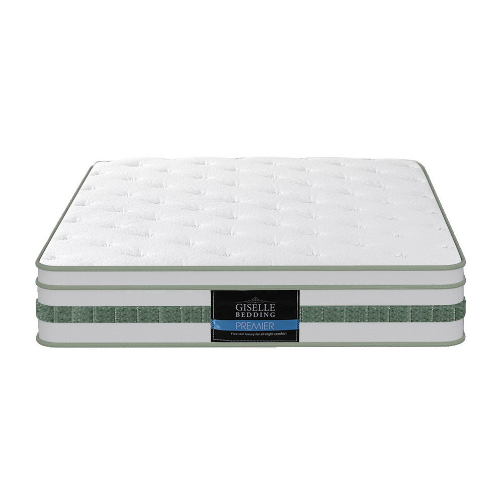 Giselle Mattress King Single Green Tea Mattresses 20cm
