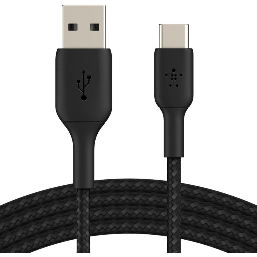 Belkin 1m Braided Boost Charge USB-C to USB Cable