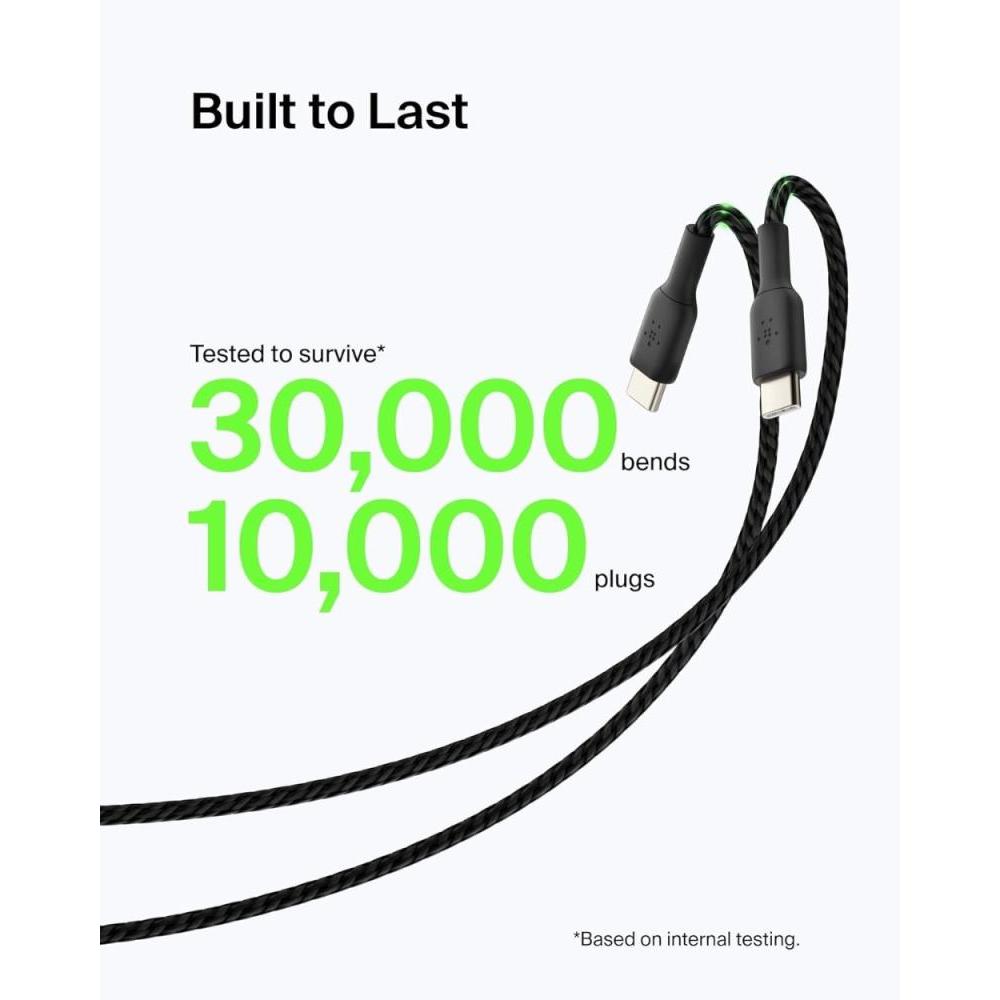 Belkin 1m Braided Boost Charge USB-C to USB Cable
