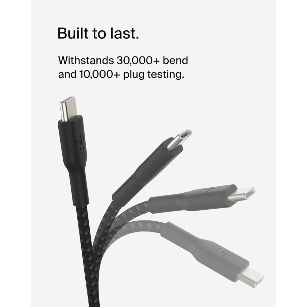 Belkin 1m Boost Charge Braided USB-C to USB-C Fast Charging Cable