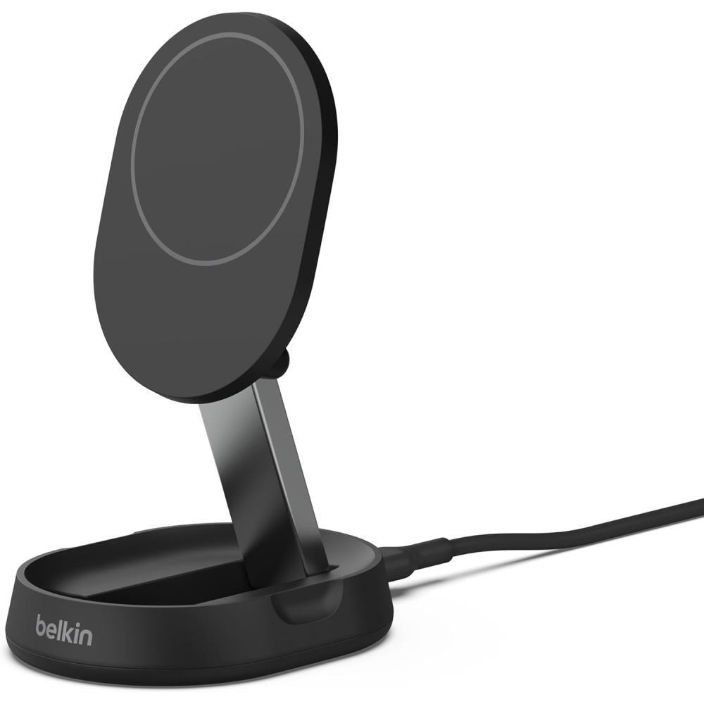 Belkin Boost Charge Pro 15W Mag Safe-Compatible Charging Stand - Black