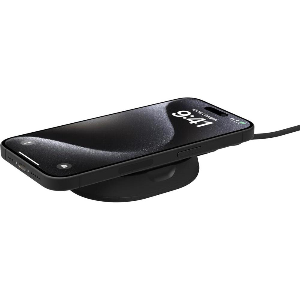 Belkin Boost Charge Pro 15W Mag Safe-Compatible Charging Stand - Black
