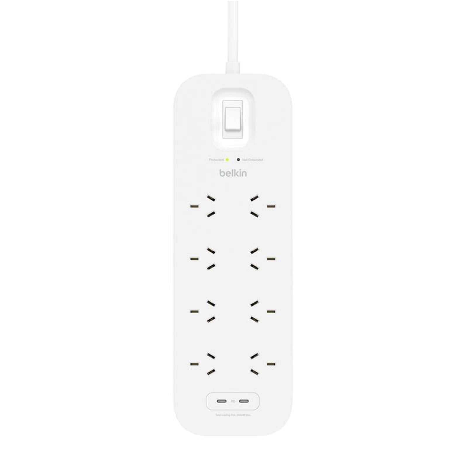 Belkin 8-OUTLET SURGE PROTECTOR WITH DUAL USB-C