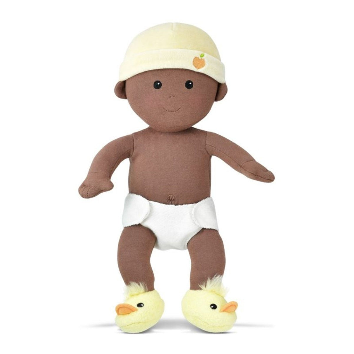 Apple Park Organic Baby Doll Cream Natural Plush Toy