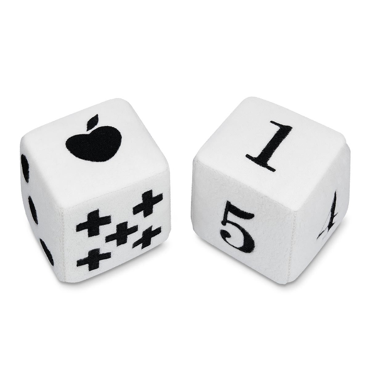 Apple Park Organic Soft Dice Set organic  Sensory Toy for Babies