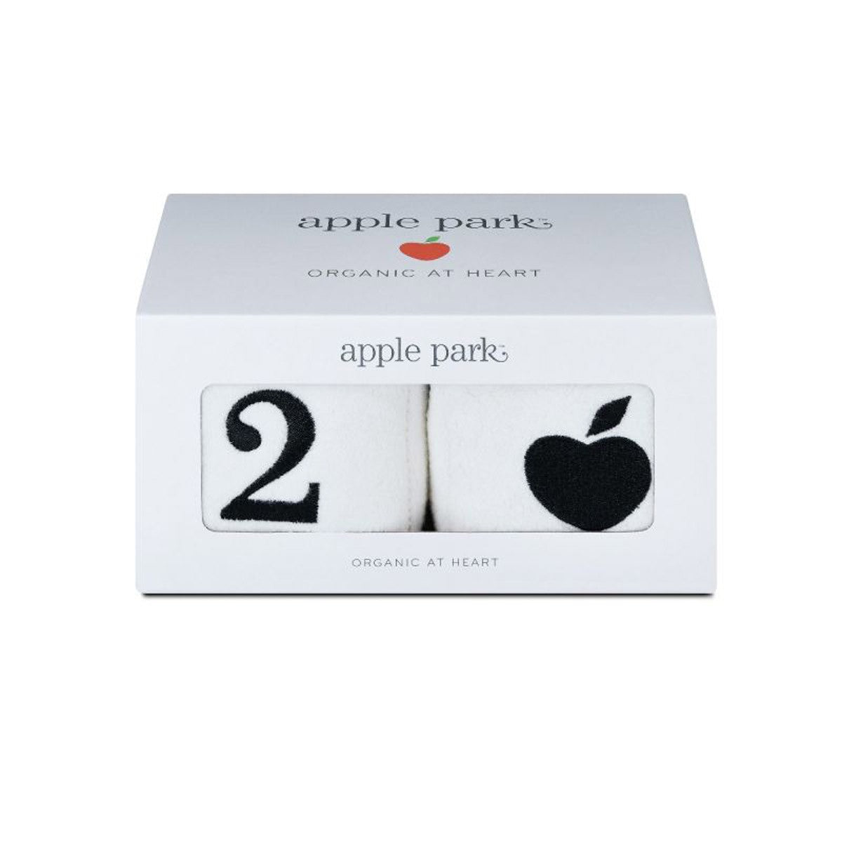 Apple Park Organic Soft Dice Set organic  Sensory Toy for Babies