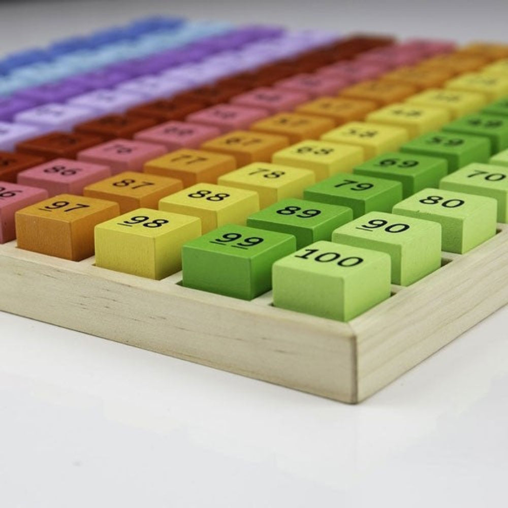 Bigjigs Toys Educational Maths Number Learning Tray for Kids