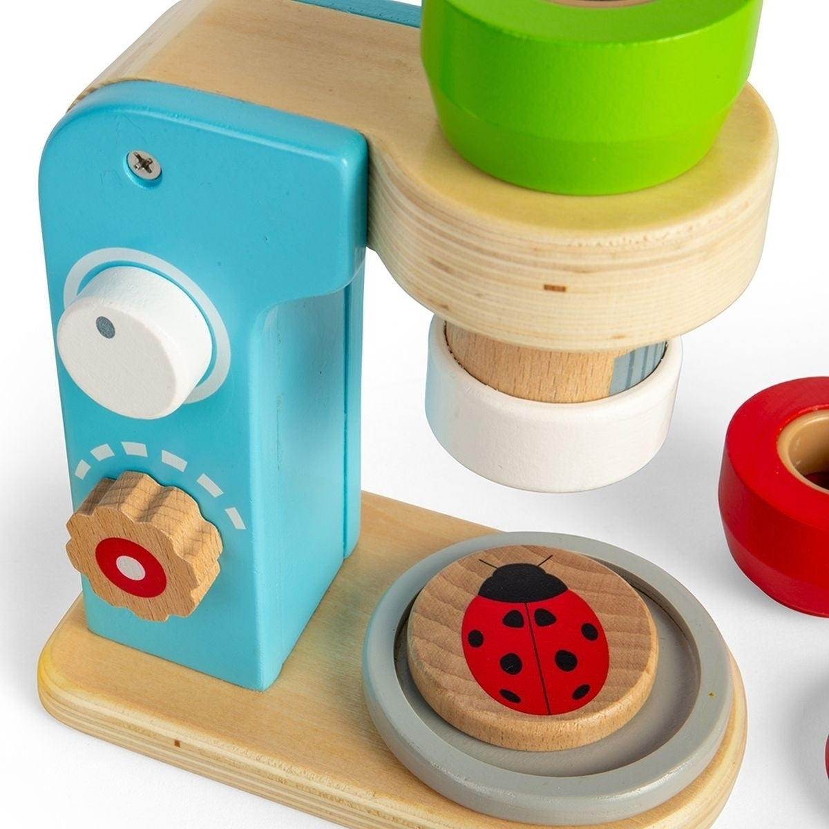 Bigjigs Toys Kids Educational Toy Microscope Science Exploration Toy for Children