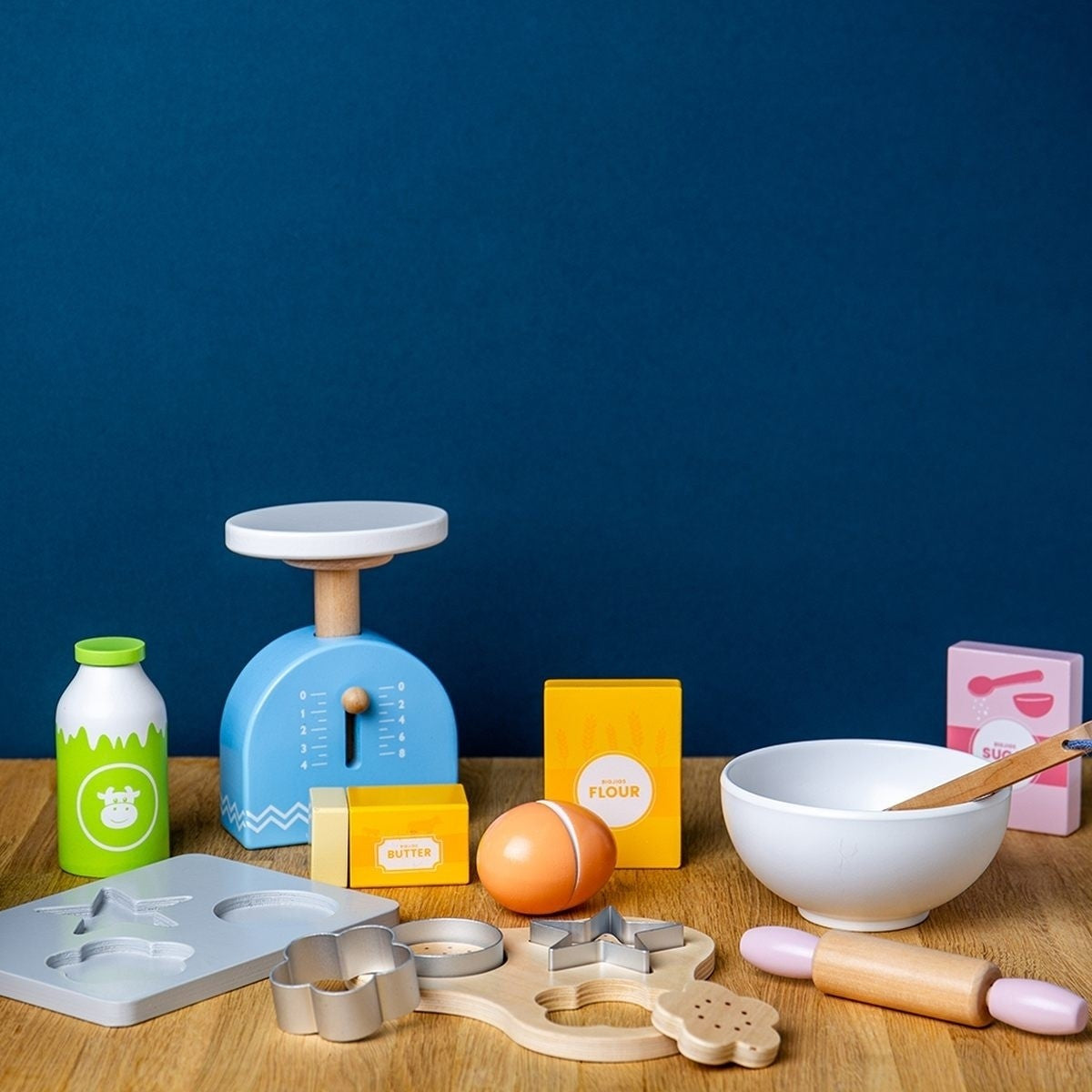 Bigjigs Toys Pretend Play Baking Cookies Set for Kids