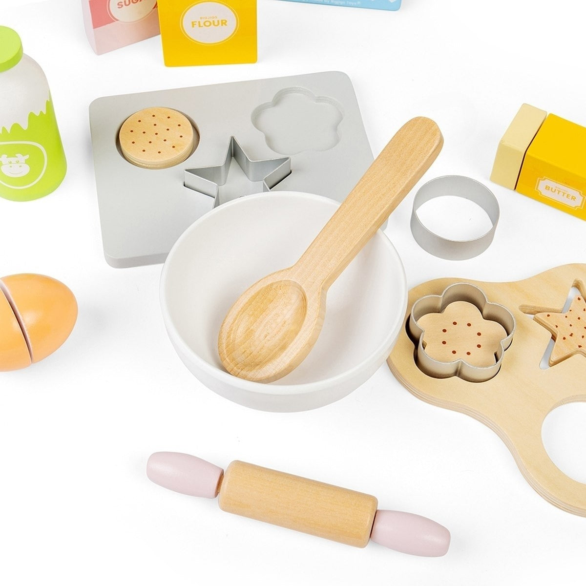 Bigjigs Toys Pretend Play Baking Cookies Set for Kids