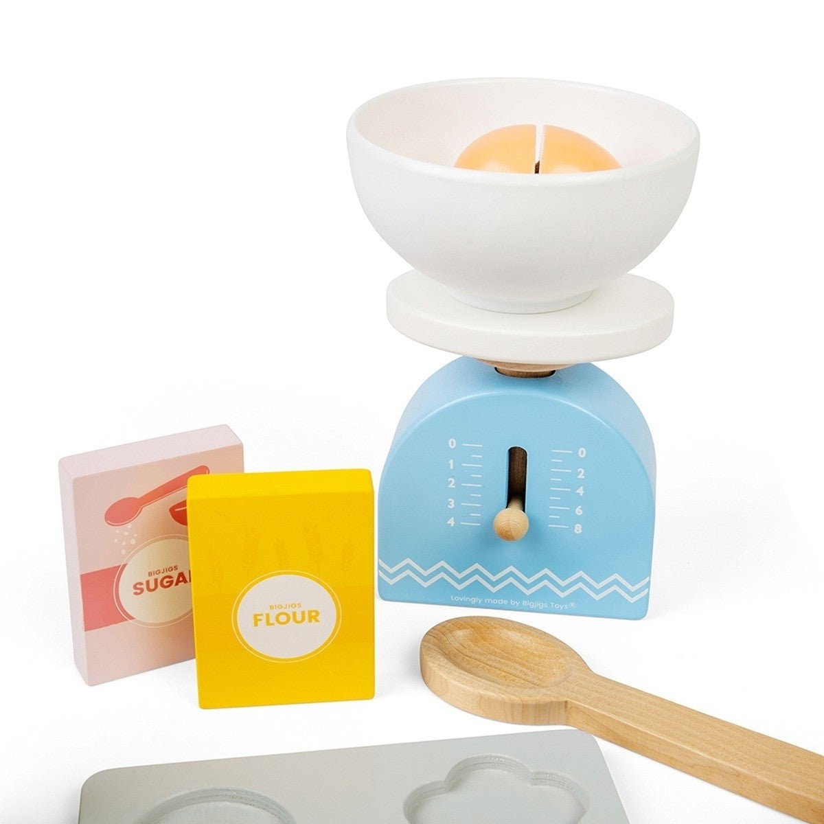 Bigjigs Toys Pretend Play Baking Cookies Set for Kids