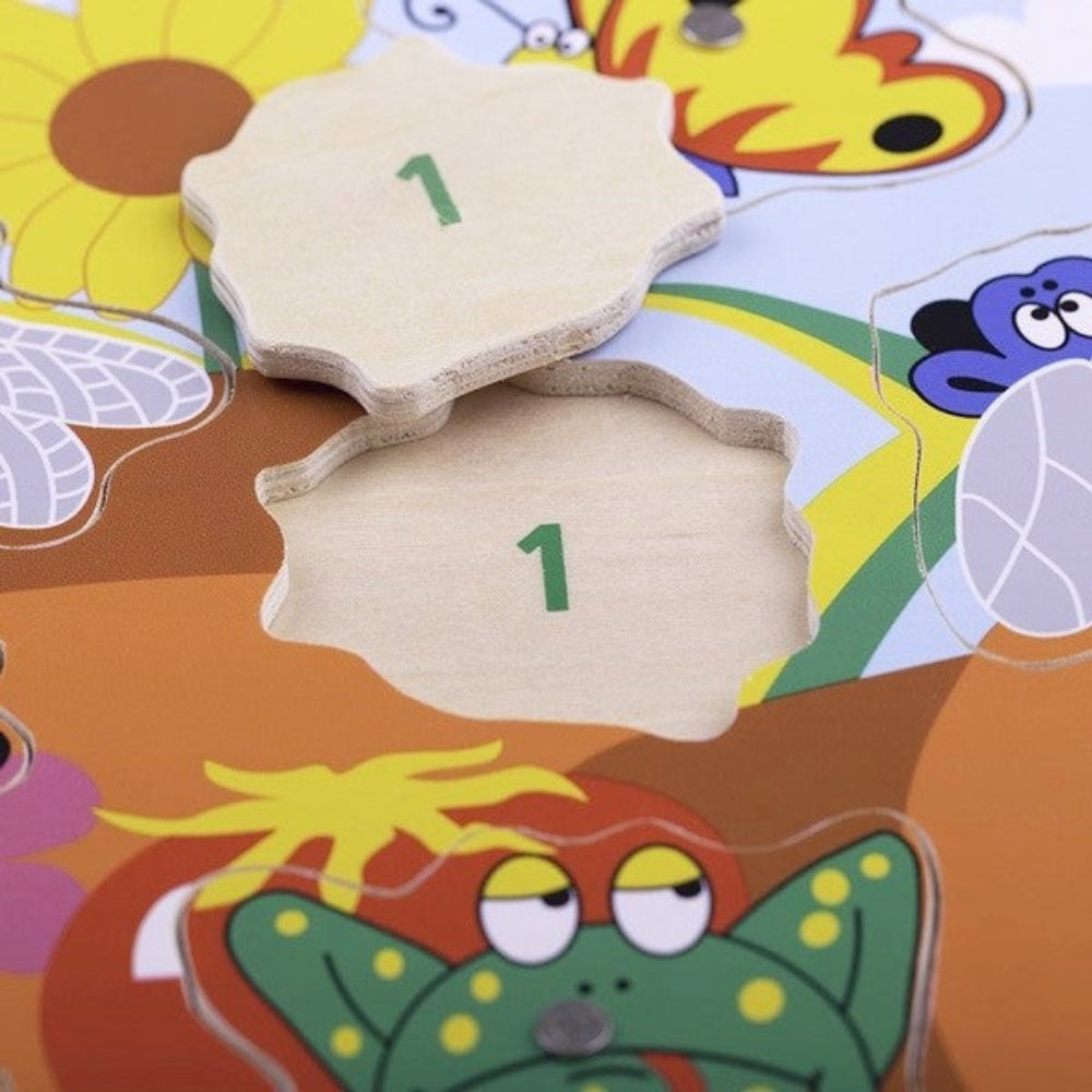 Bigjigs Toys Magnetic Bug Catching Game Fun Fine Motor Toy for Kids