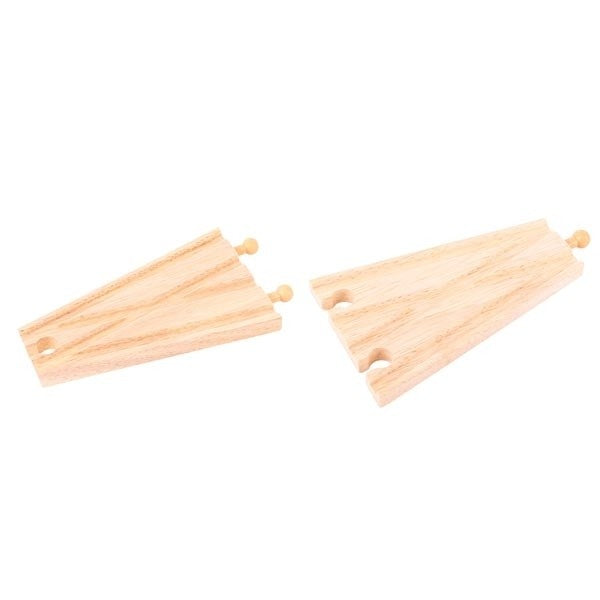 Bigjigs Rail Track Splitter Wooden Railway Layout Accessory