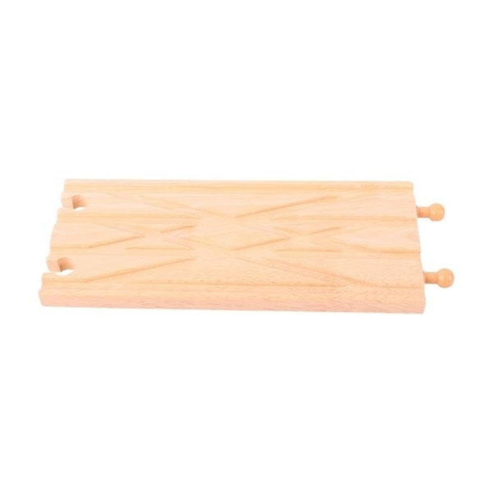 Bigjigs Rail Diamond Crossover Wooden Railway Track Accessory