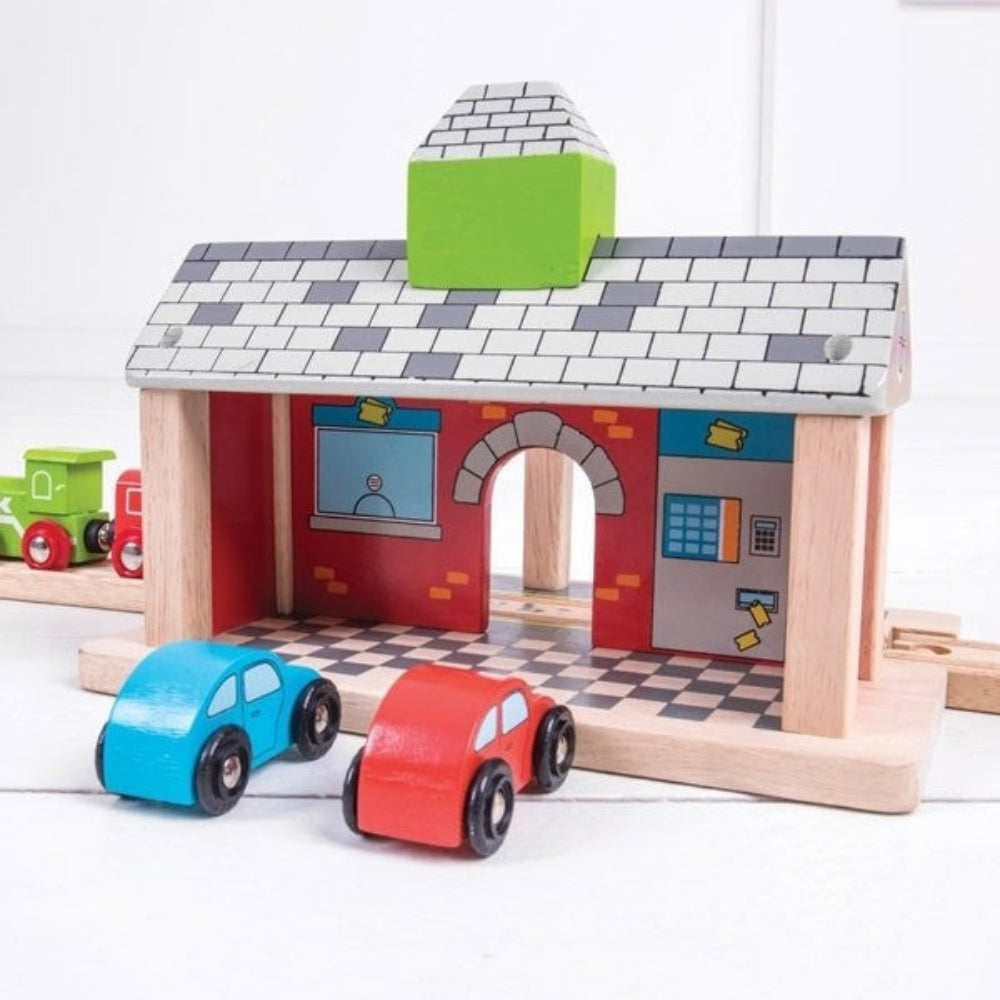 Bigjigs Rail Wooden Railway Station