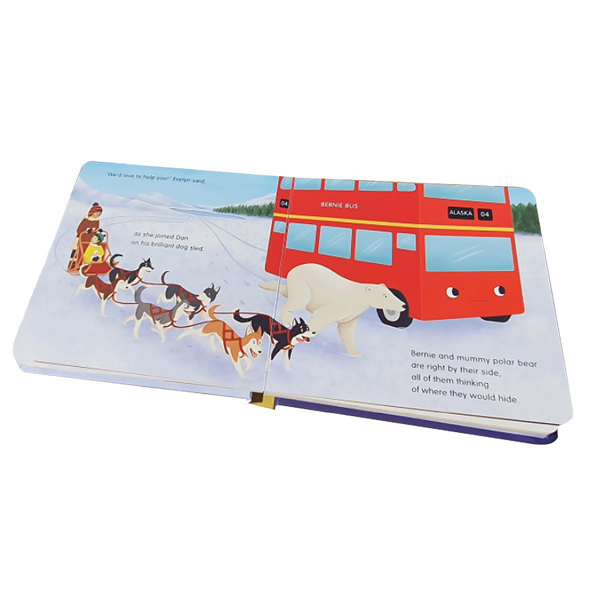 Indigo Jamm Bernie Bus Adventure Goes to Alaska Storybook for Kids