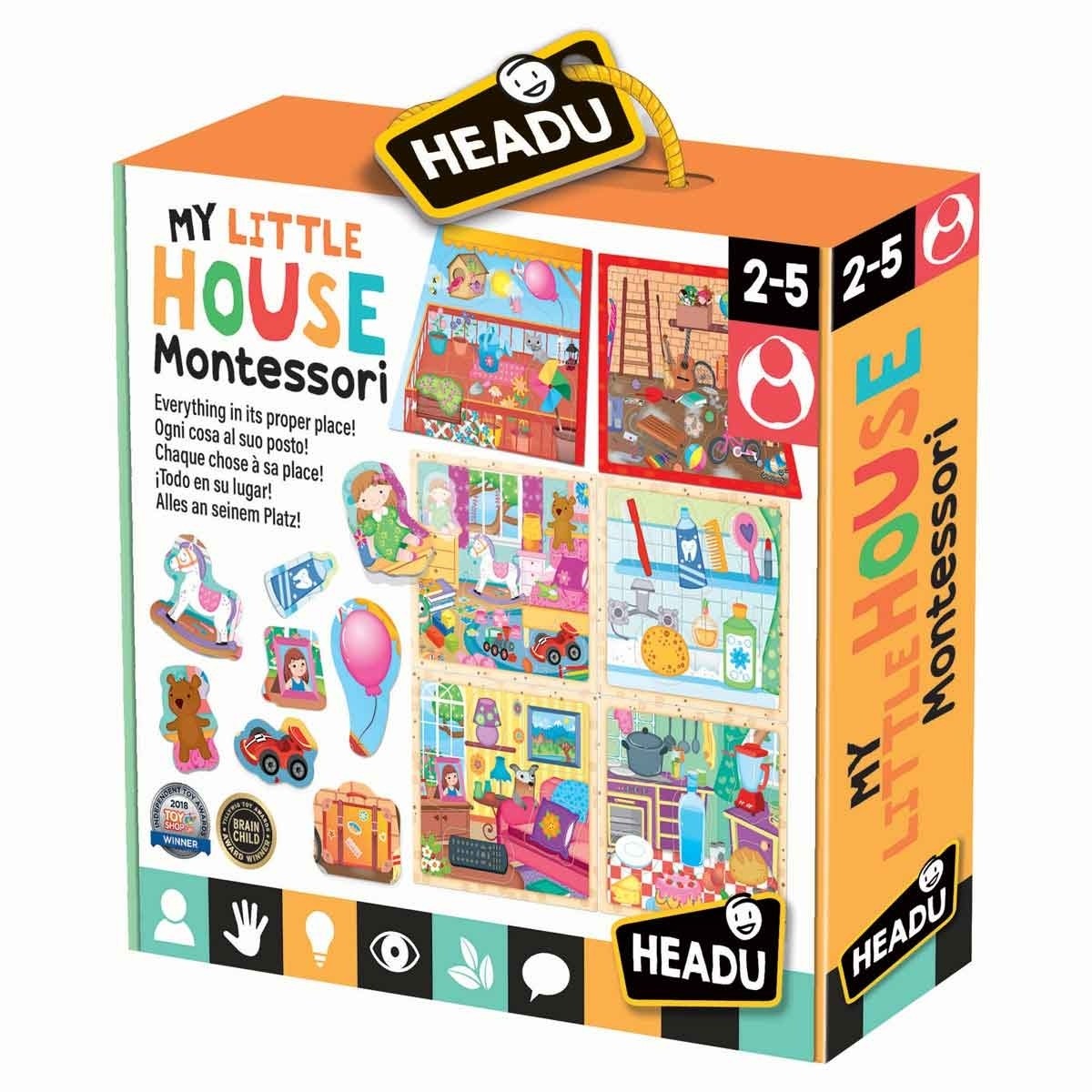 Headu Build Your Own House Maxi Game Educational Activity Set