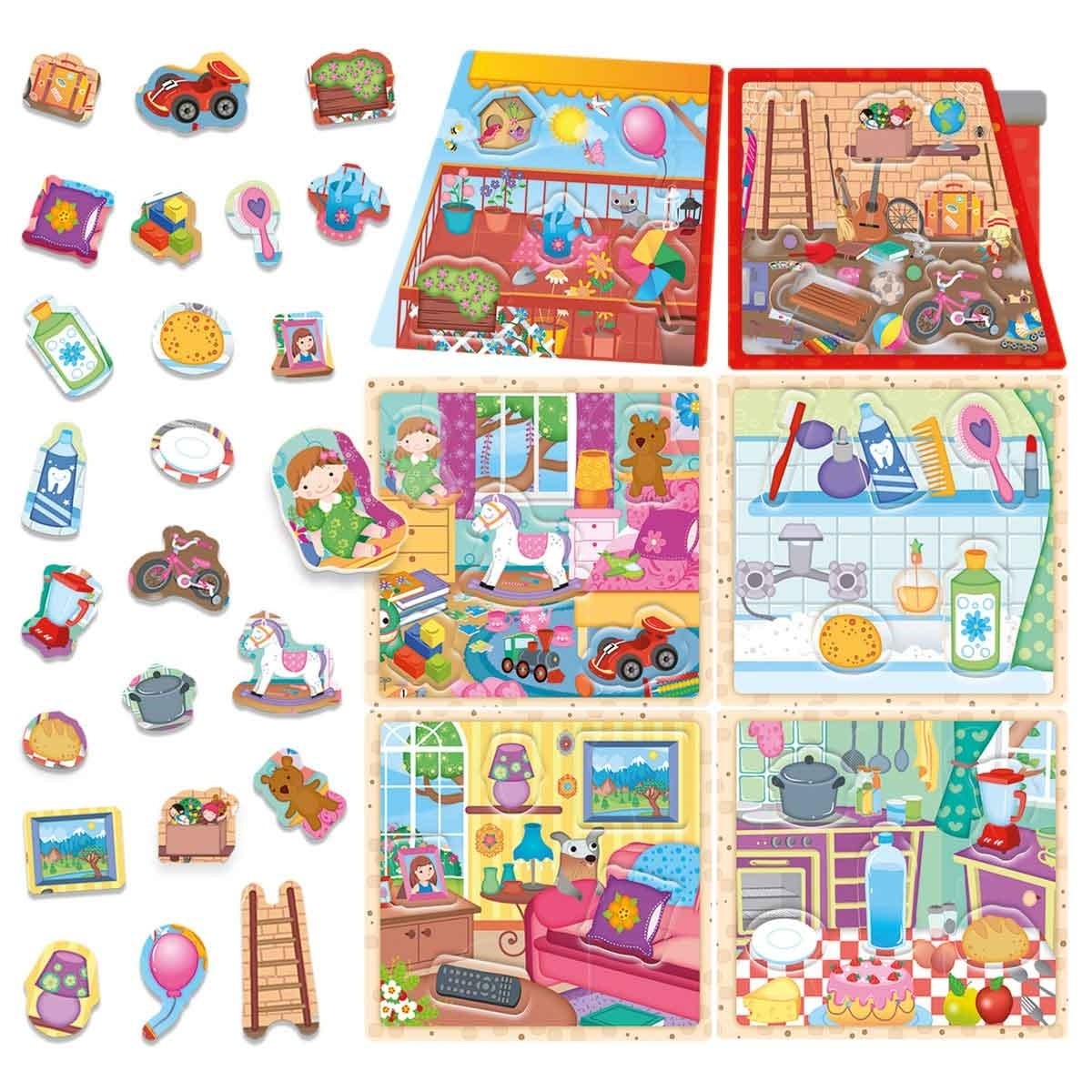 Headu Build Your Own House Maxi Game Educational Activity Set