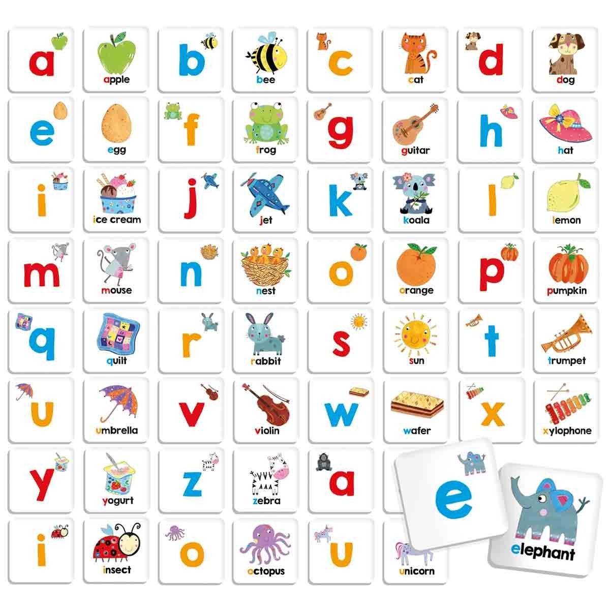 Headu ABC English Picture And Word Memory Game