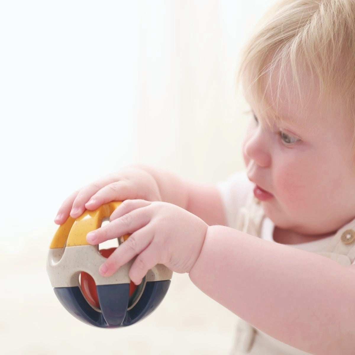 Tolo Toys Bio Roller Rattle  Organic Rattle Toy for Babies