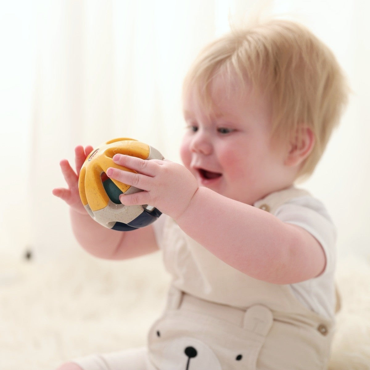 Tolo Toys Bio Roller Rattle  Organic Rattle Toy for Babies
