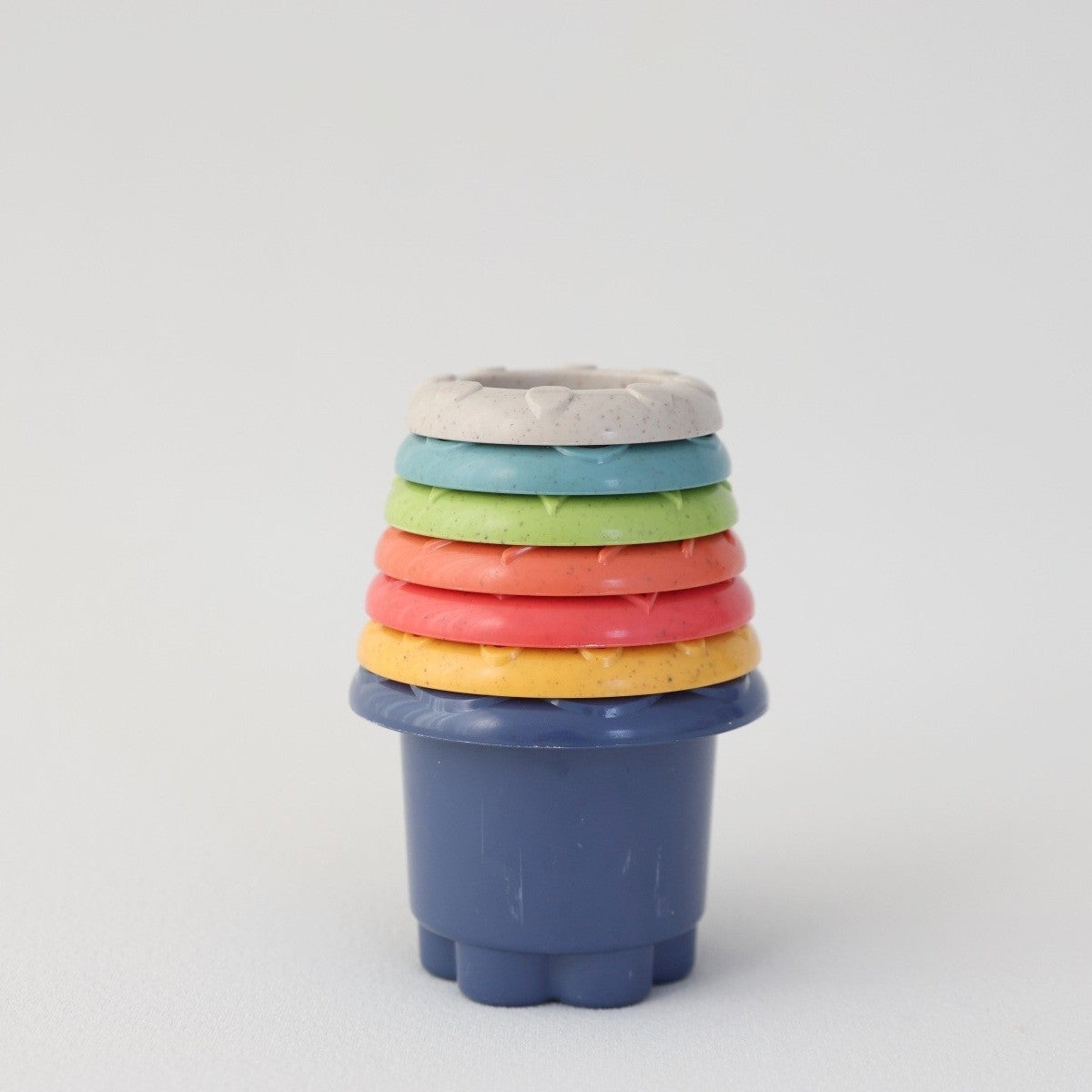 Tolo Toys Bio Rainbow Stackers organic Stacking Toy for Toddlers