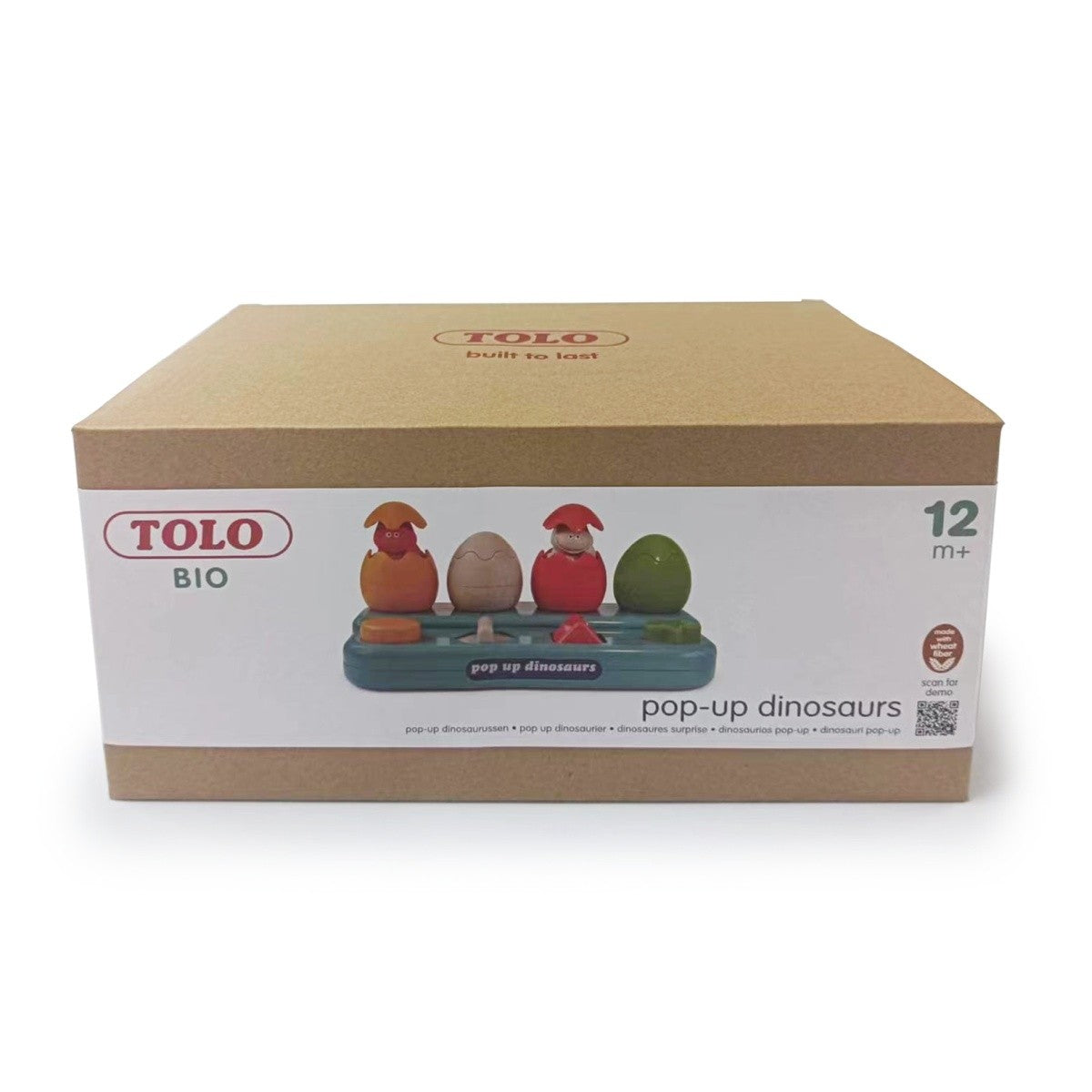 Tolo Toys Bio Pop Up Dinosaurs Interactive Toy for Toddlers