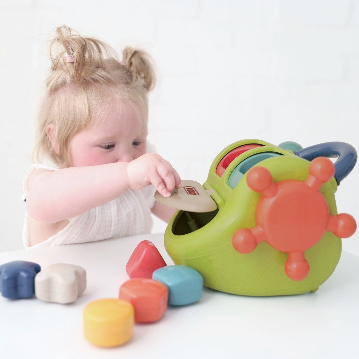 Tolo Toys Bio Activity Shape BoxShape Sorter Toy for Toddlers