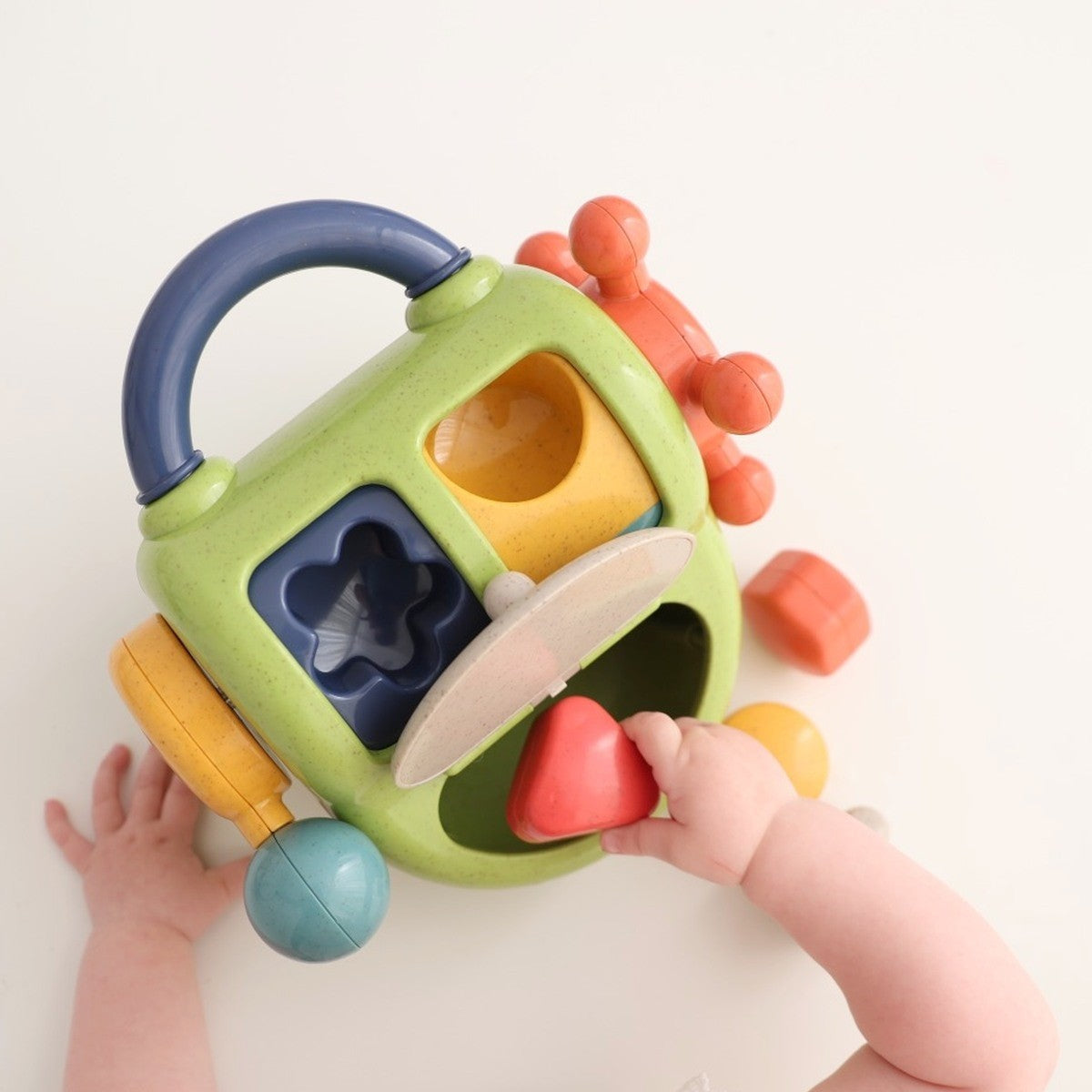 Tolo Toys Bio Activity Shape BoxShape Sorter Toy for Toddlers