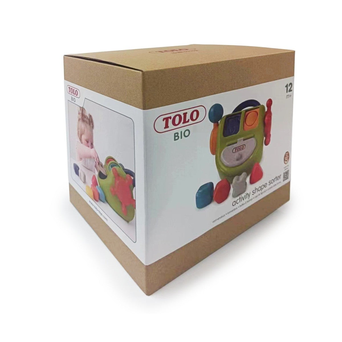 Tolo Toys Bio Activity Shape BoxShape Sorter Toy for Toddlers