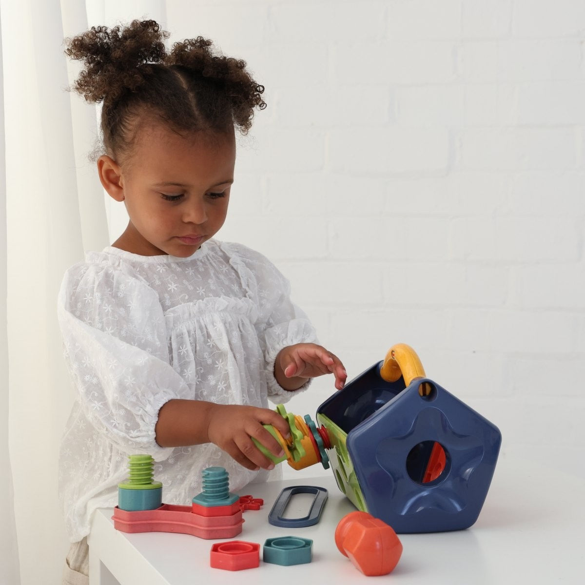 Tolo Toys Bio Tool Box Pretend Play Set for Toddlers Fine Motor Skills & Imaginative Play