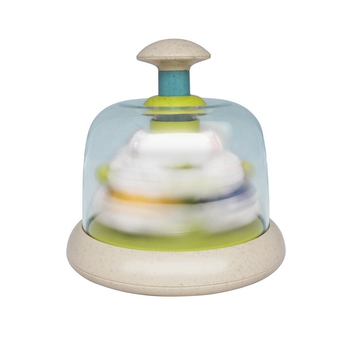 Tolo Toys Rabbit Carousel  Spinning Musical Toy for Babies