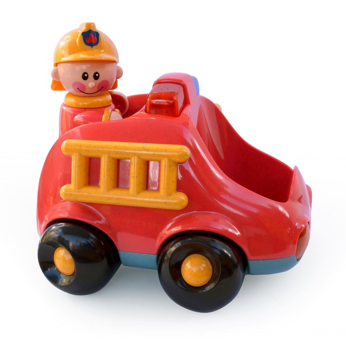 Tolo Toys First Friends Fire Engine Interactive Fire Truck Toy with Figure for Toddlers