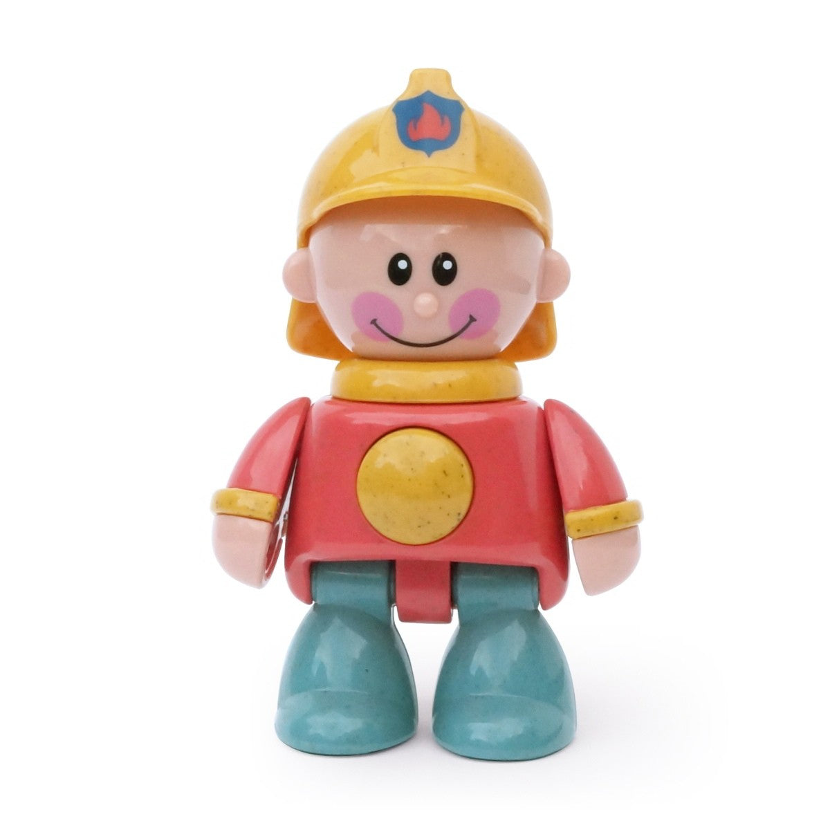 Tolo Toys First Friends Fire Engine Interactive Fire Truck Toy with Figure for Toddlers