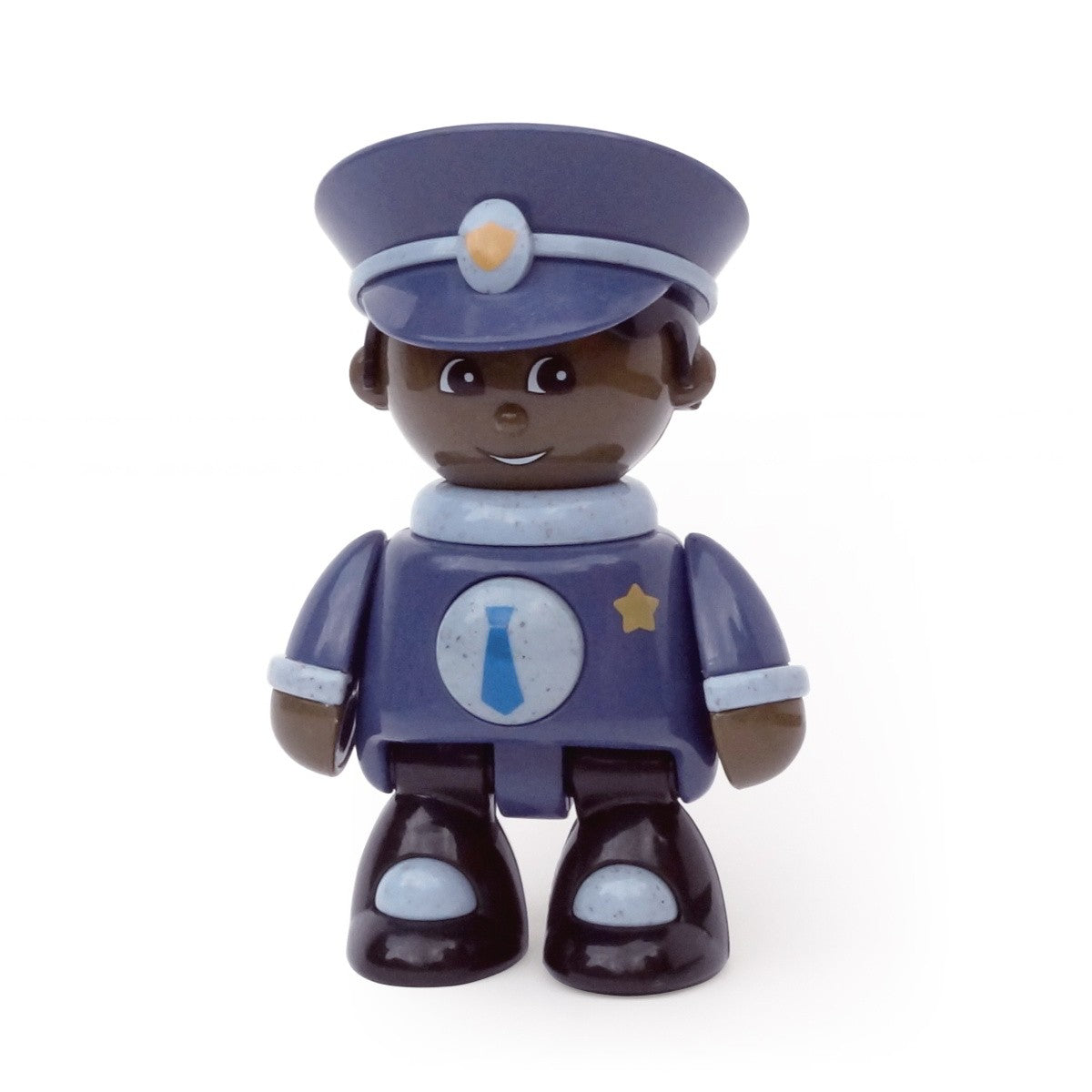 Tolo Toys First Friends Police Car Interactive Vehicle Toy with Figure for Toddlers