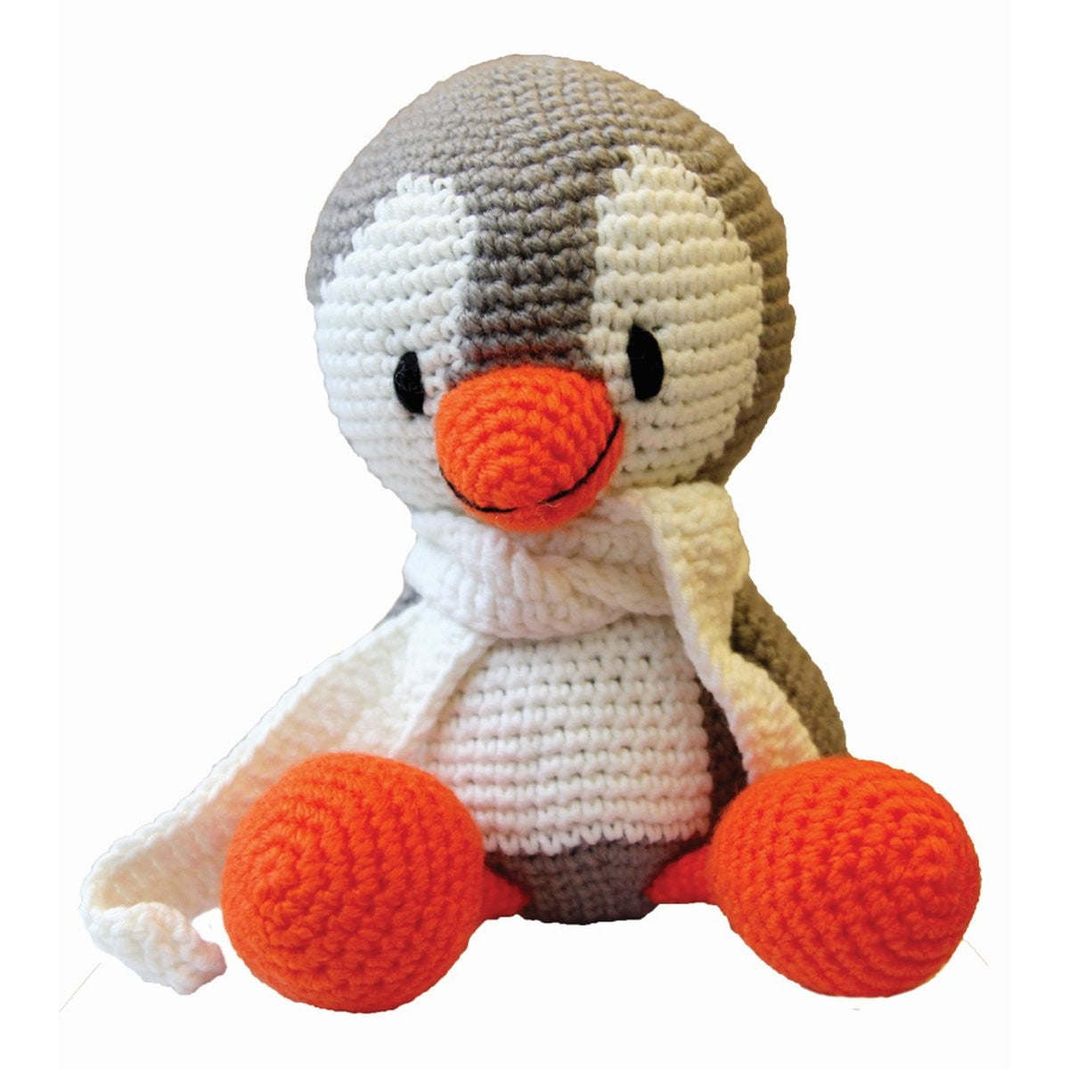 Bobi Craft Pippi Penguin Handcrafted Cotton Crochet Plush Toy
