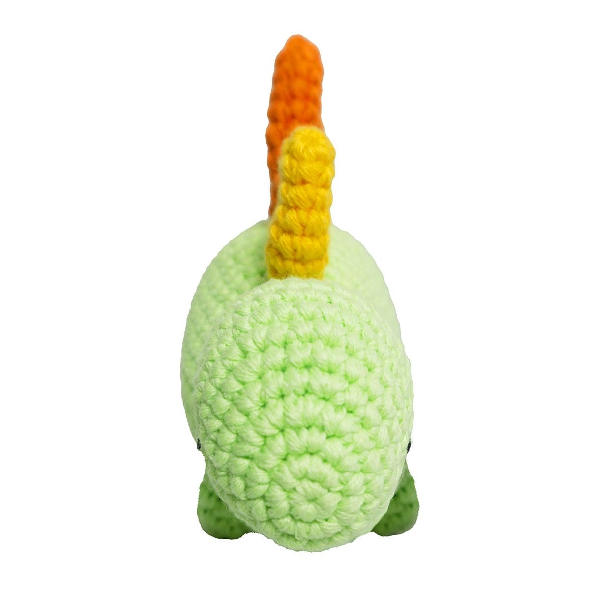 Bobi Craft Stegosaurus Soft Rattle Handcrafted Crochet Dinosaur Toy